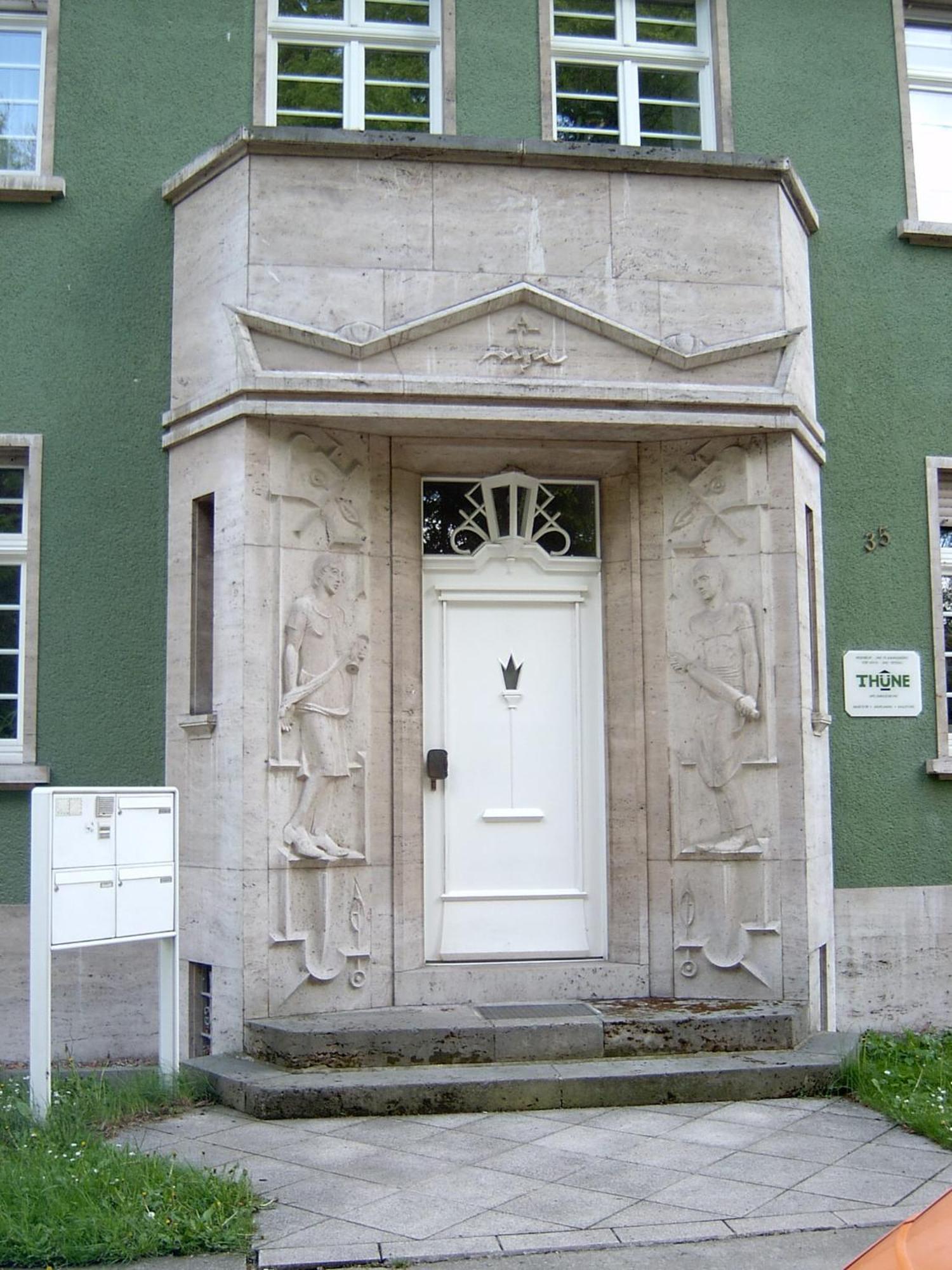 Apartmenthaus Villa Lindenbuehl Mühlhausen Buitenkant foto