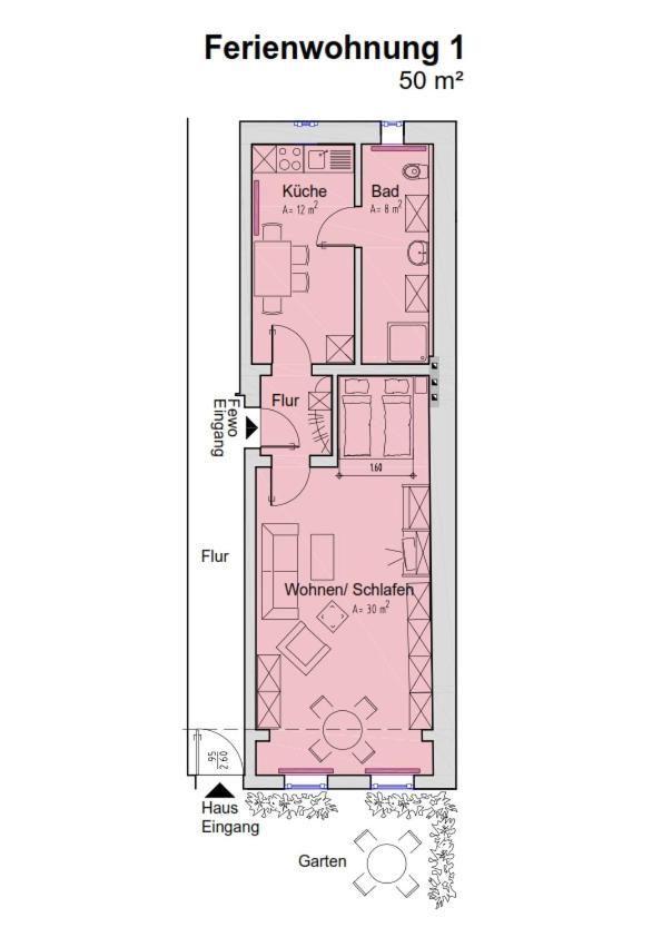 Apartmenthaus Villa Lindenbuehl Mühlhausen Buitenkant foto